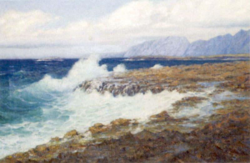 Lionel Walden Marine View--Windward Hawaii Spain oil painting art